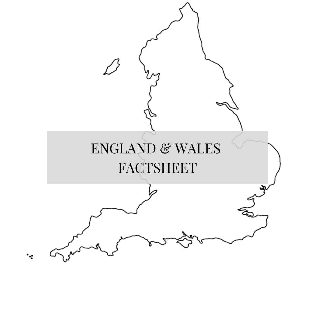 England & Wales Factsheet